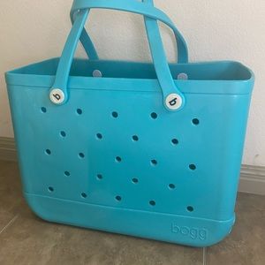 Bogg Bag - Large {Turquoise & Caicos} used once